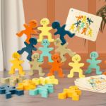 Picture of Cartoon Balance Stacking & Color Sorting Blocks