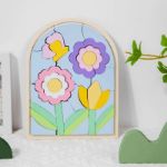 Picture of Flower Patterned Color Puzzle