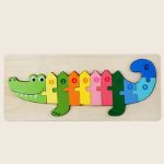 Picture of Crocodile Number Puzzle