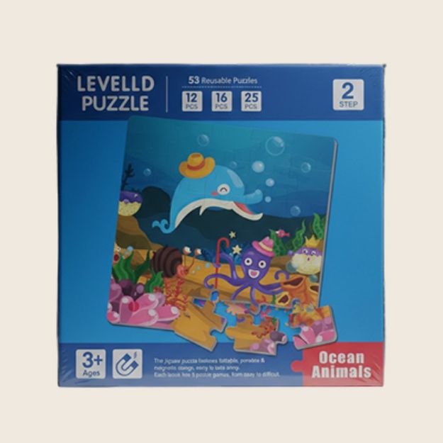 Picture of Ocean Animals Levelled Puzzle – Magnetic