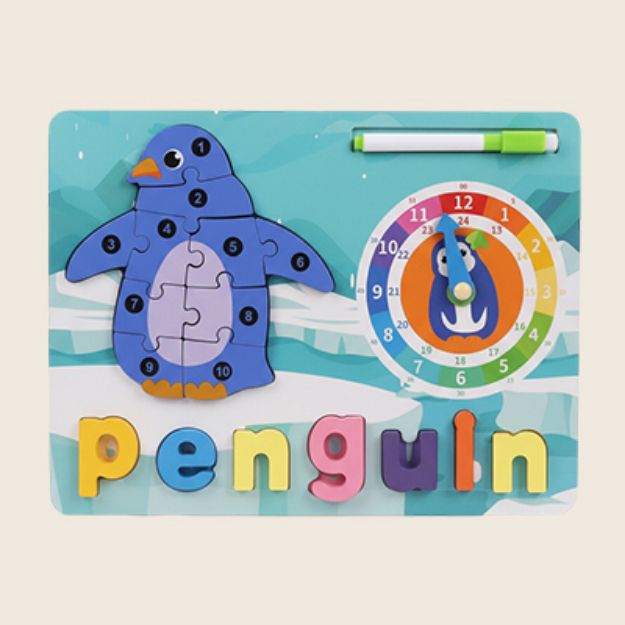 Picture of Penguin Learning Board