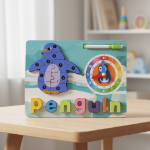 Picture of Penguin Learning Board