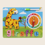 Picture of Giraffe Learning Board