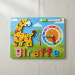 Picture of Giraffe Learning Board