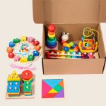 Picture of Multi-Activity Wooden Learning Toy Set