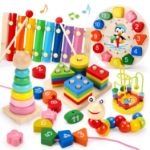 Picture of Multi-Activity Wooden Learning Toy Set