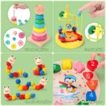 Picture of Multi-Activity Wooden Learning Toy Set