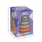 Picture of Soft Jenga / Layers of High – 6 Pcs Stacking Toy