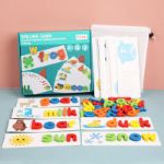 Picture of Wooden Spelling Game