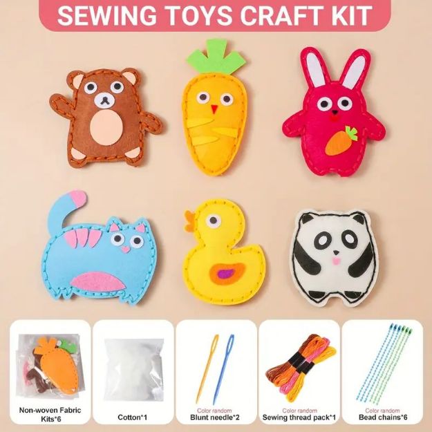 Picture of DIY Felt Sewing & Craft Kit