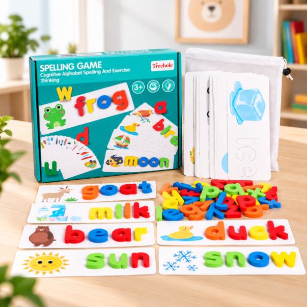 Picture of Wooden Spelling Game